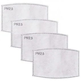 PM2.5 karbonfilter (10 stk. Barnestørrelse)